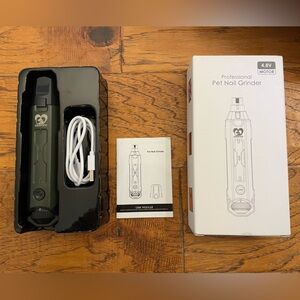 Casfuy 6-Speed Dog Nail Grinder